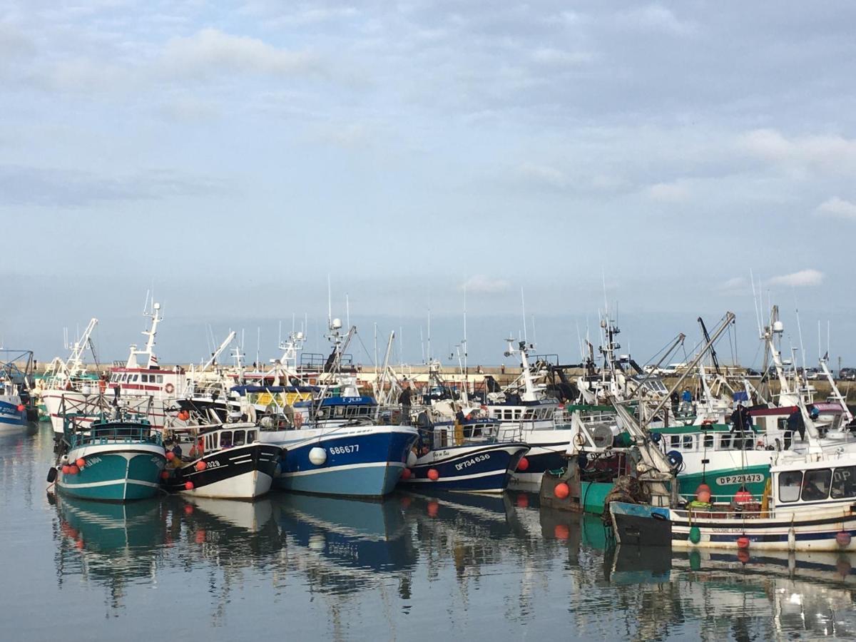 La Maison Bleue Port-en-Bessin-Huppain Kültér fotó