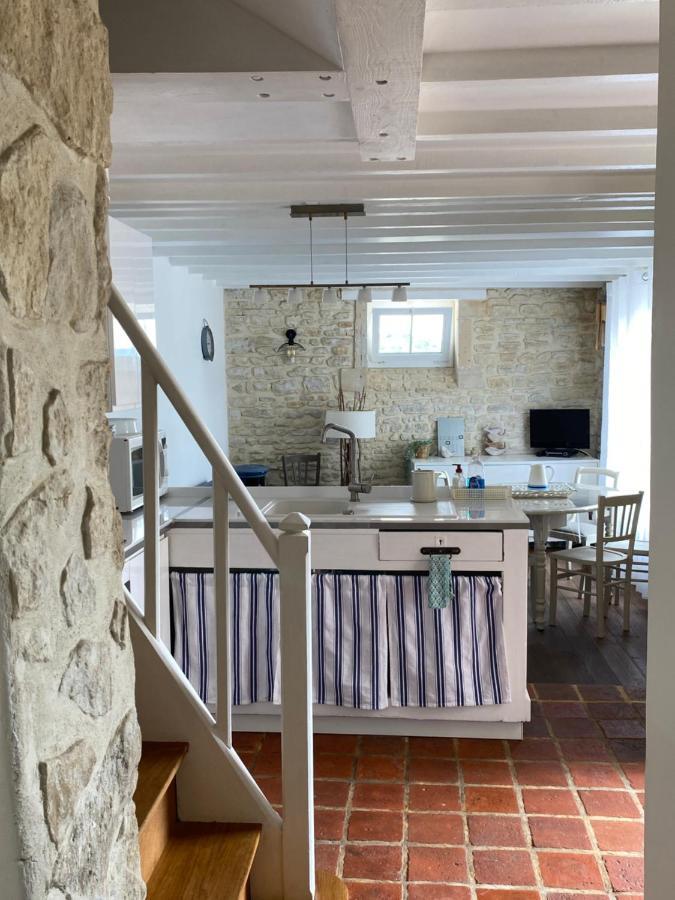 La Maison Bleue Port-en-Bessin-Huppain Kültér fotó