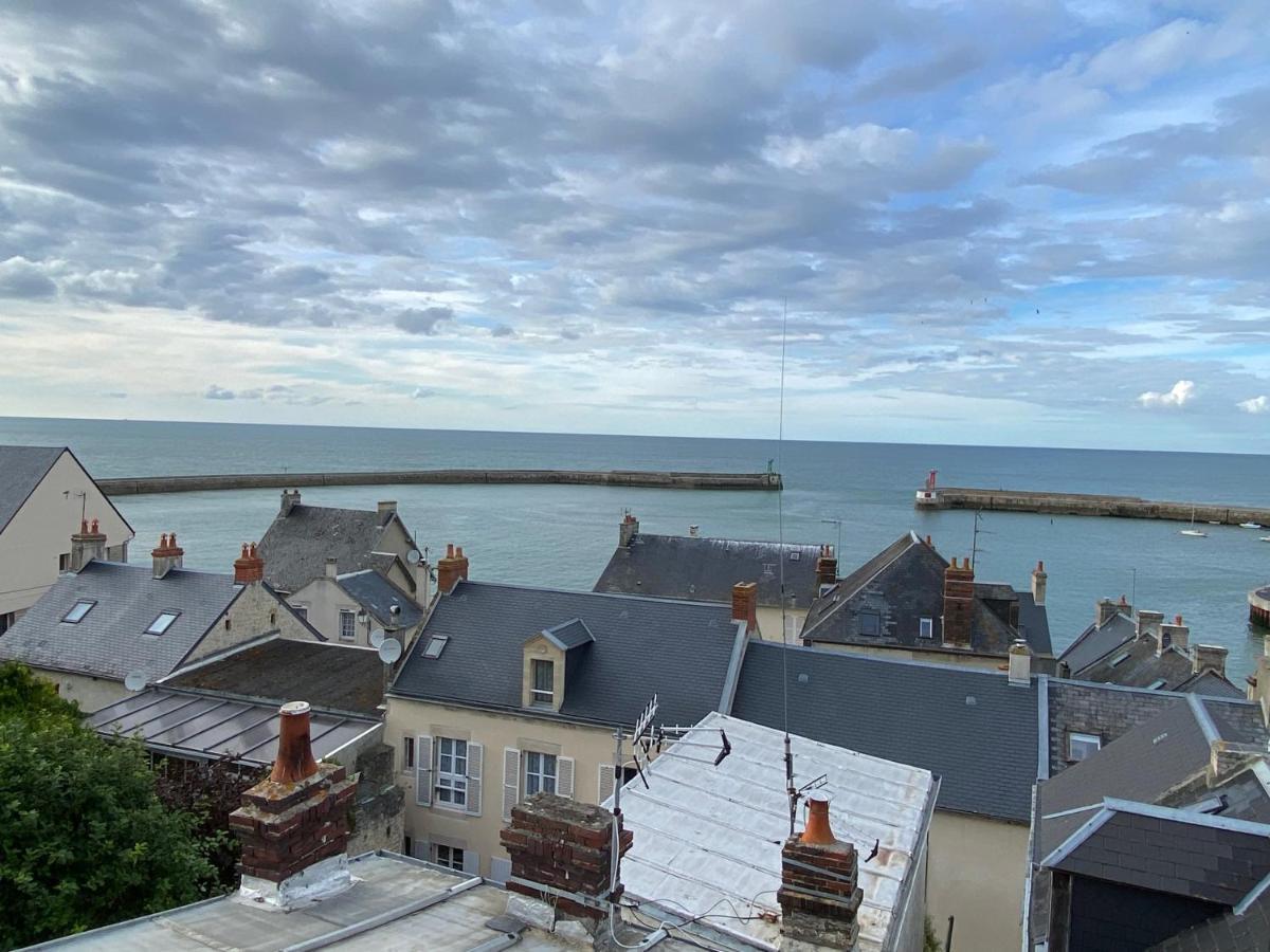 La Maison Bleue Port-en-Bessin-Huppain Kültér fotó