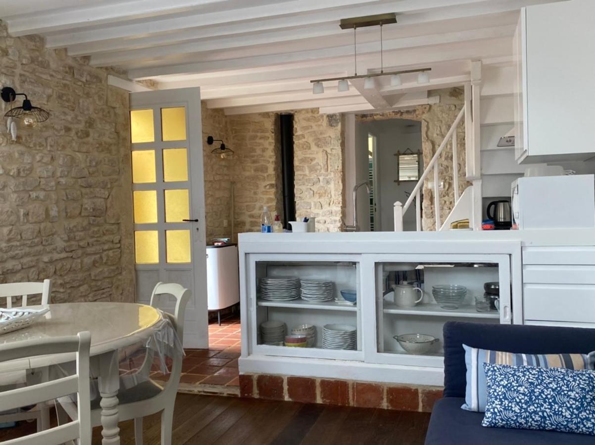 La Maison Bleue Port-en-Bessin-Huppain Kültér fotó