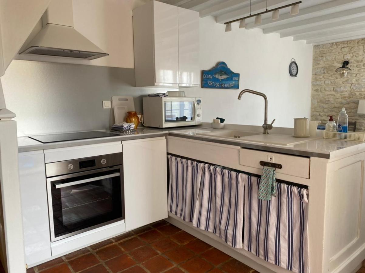 La Maison Bleue Port-en-Bessin-Huppain Kültér fotó